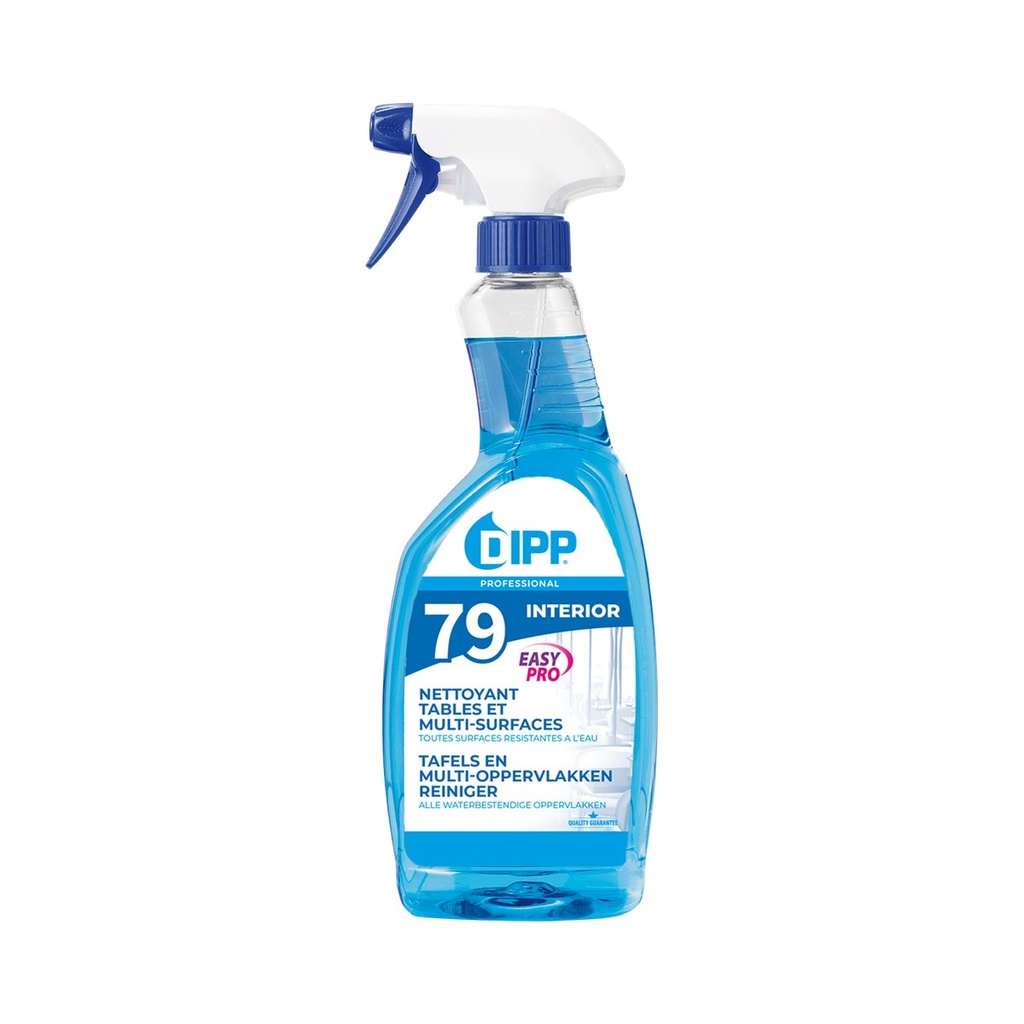 Dipp no. 79 - 1x750ml spray cleaner for tables and multi-surface easy pro