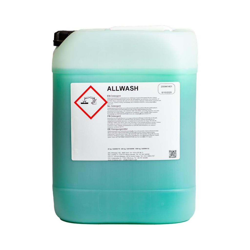 [98082] Christeyns All Wash vloeibaar wasmiddel 20 L