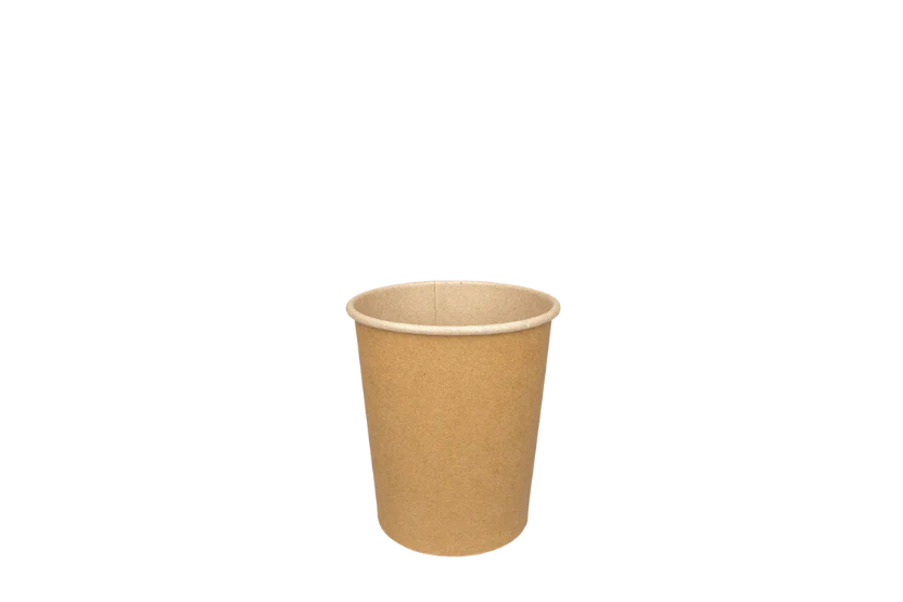 Coffee cup 120cc 4oz Ø63mm Kraft cardboard 20X50 