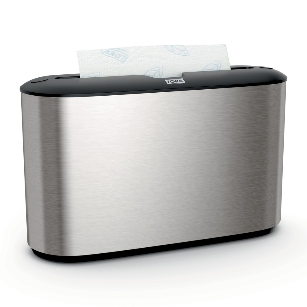 Distributeur Portable Tork Xpress pour Essuie-mains interfoliés H2 acier