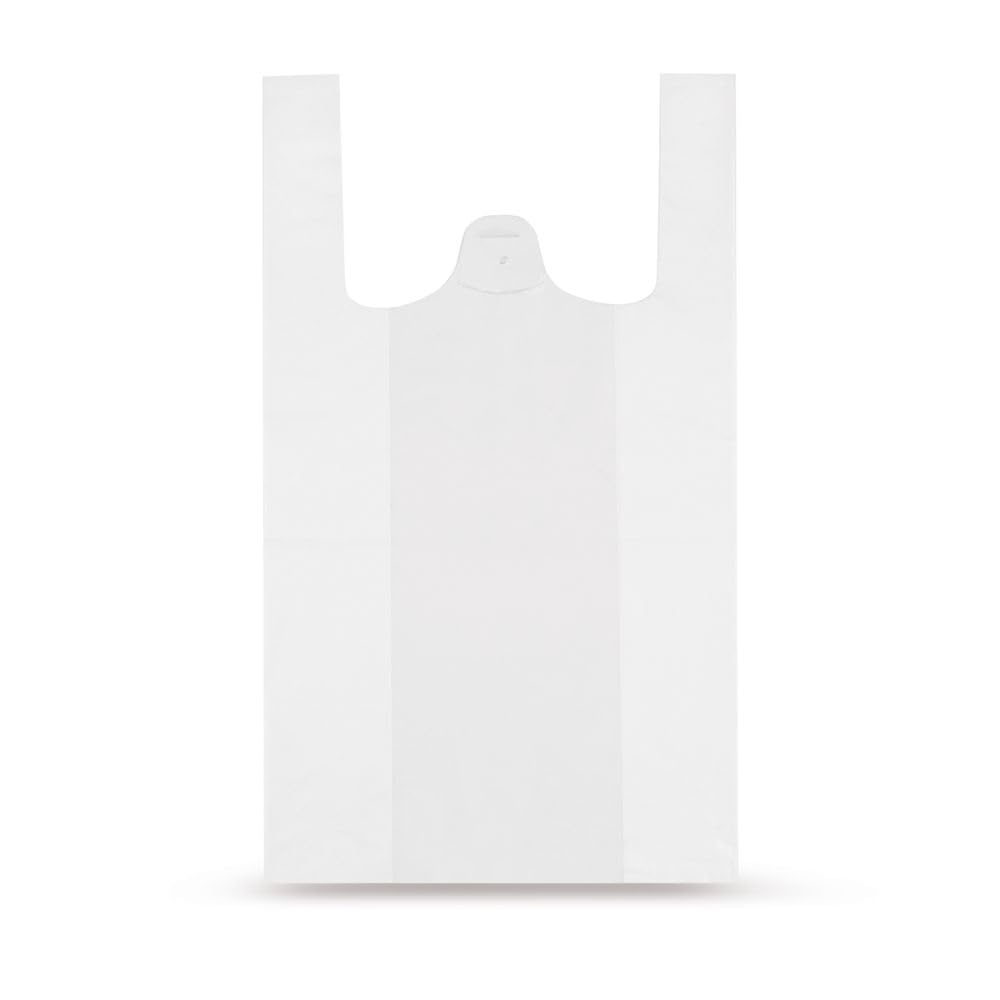 Tassen bretels 28+14x48cm 15mu wit 