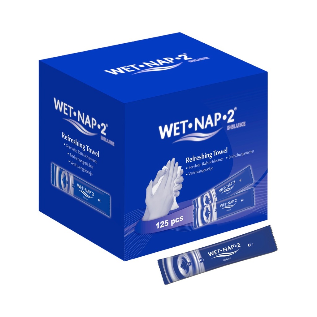 [43081] Wet-Nap2 Deluxe wet wipes 4x125P