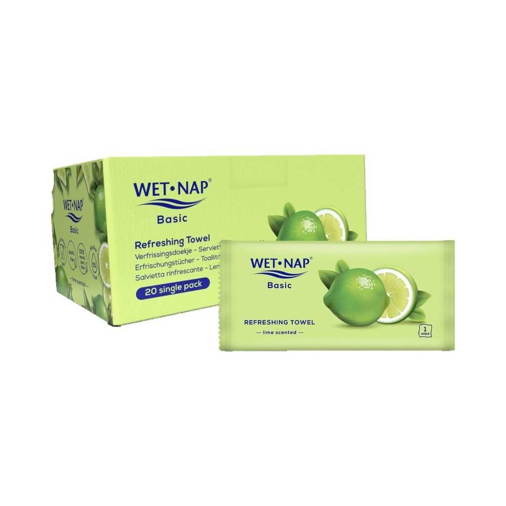 [43082] Wet-Nap Basic wet wipes 20x20P