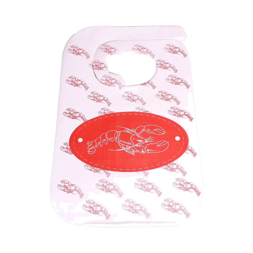 [43085] Lobster bib 60x36cm lobster print