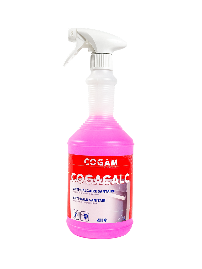 Cogacalc anticalcaire et sanitaire 1L