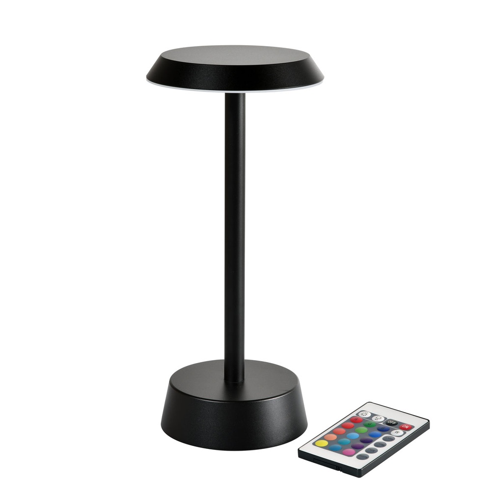 Duni LED tafellamp Nour grafiet 11,9x26,3cm