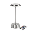 Duni LED tafellamp Nour zilver 11,9x26,3cm