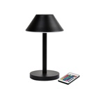 Duni LED-Tischleuchte Zelda Schwarz 12x21cm