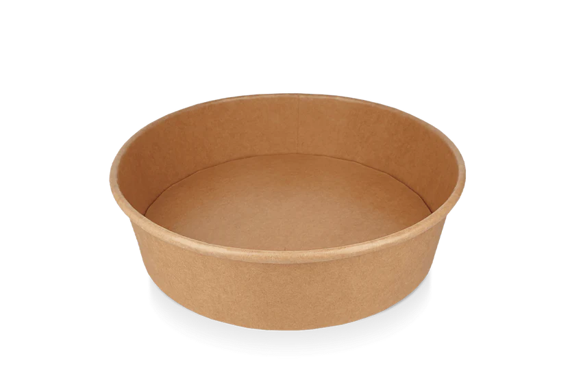 Salad / poke bowl 850ml 28oz Ø184mm kraft