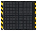 Hog Heaven Linkable Yellow anti-fatigue mat middle section 915 x 1111 mm