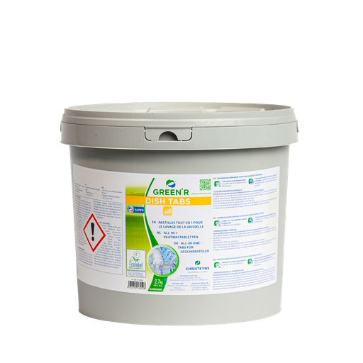 [1009] Tablettes pour lave-vaisselle Green'r Dish Tabs 150p