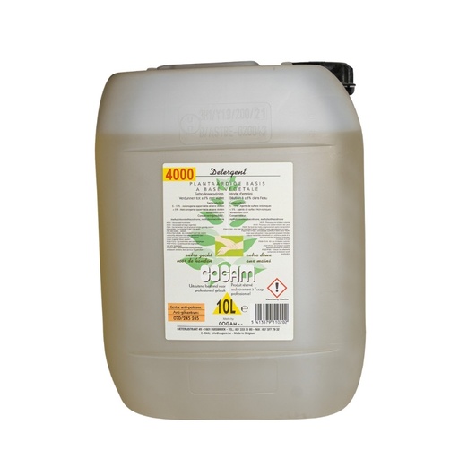 [1104] Cogam 4000 detergent liquide vaisselle plonge super concentre 10L