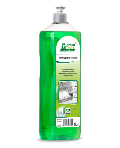 [1107] MANUDISH essential Zeer krachtig vloeibaar handafwasmiddel 1L