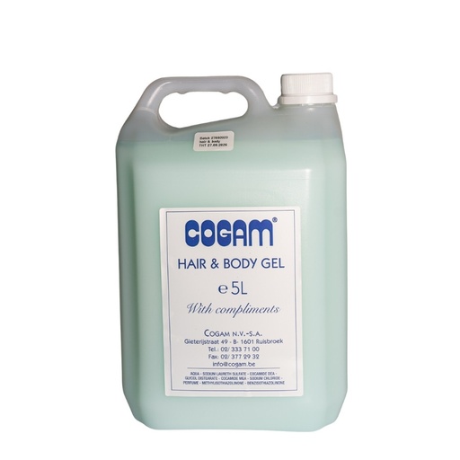 [1406] Cogam Hair & Body Gel 5L