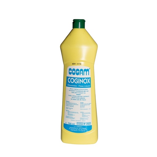 [2022] Coginox creme a récurer 750ml