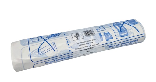 [2118] Garbage bag HD 62x87cm Brussels white 31mic 60L 