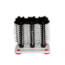 [2202] Brosse Pour Verre 3 Tetes De Lavage