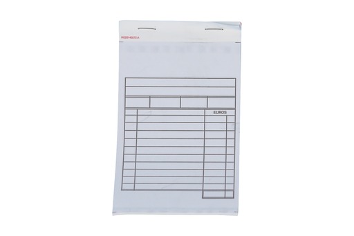 [2222] Resto Carbon Order Book 2x100x160 With No. 