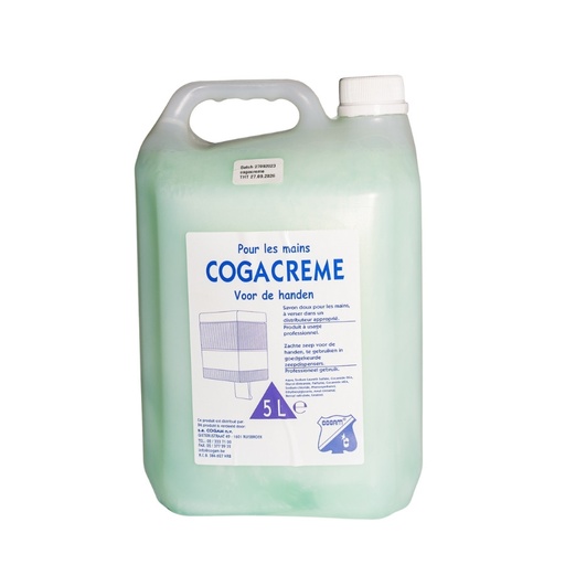 [4201] Cogacreme crème lavante mains vert 5L