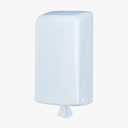 [4354] Distributeur rouleau essuie-tout central Mini blanc