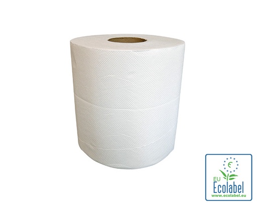 [6070] MIDI cellulose paper towel roll 2 ply 18.6cm 6x87m 