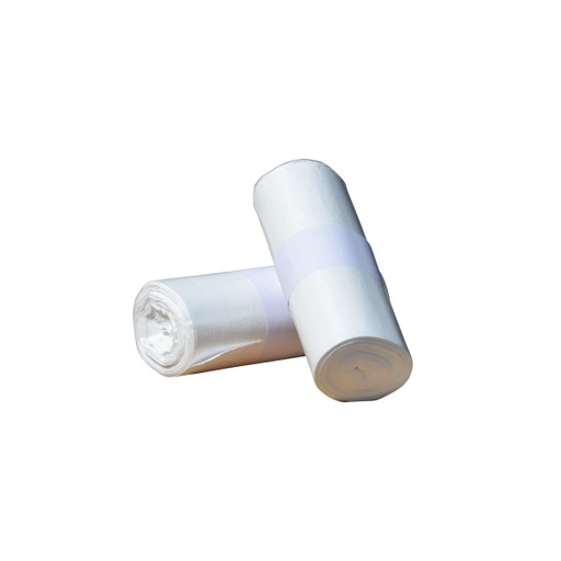 [8244] Vuilniszak LDPE 65+55x135cm T70 transparant 240L