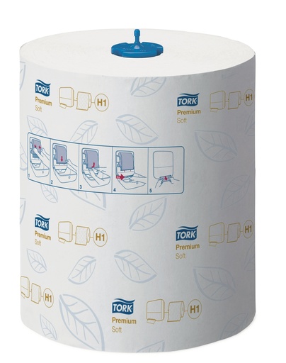 [10112] Rouleau essuie-mains Matic cellulose 2 plis 21cm x 100m T290016 H1