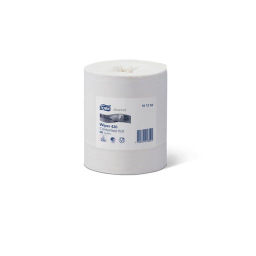 [10132] Rouleau essuie-tout MIDI sans mandrin 2 plis 24,5cm 6x160m T101250 M2
