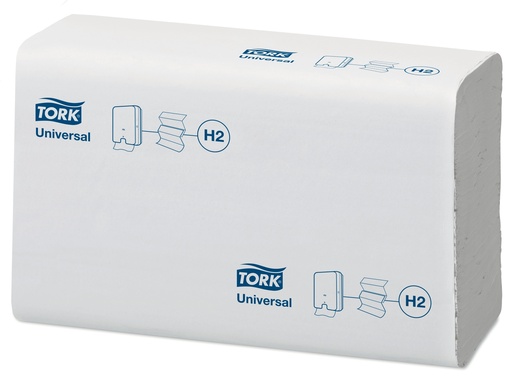 [10548] Essuie-mains Xpress pliés en z cellulose 2 plis 21,3x23,4cm T150299 H2
