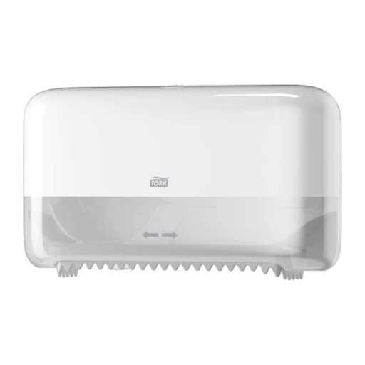 [10616] Distributeur Tork OptiServe double papier toilet T7