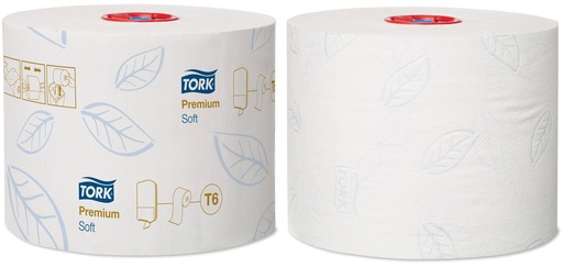 [10725] Compact toiletpapier 2-laags 27x90m T127520 T6