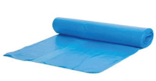 [33509] HD trash bag 70x100cm 25mic blue 100L 