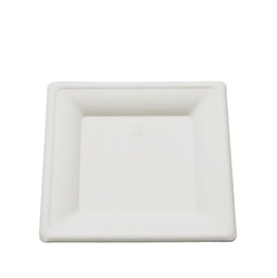 [66023] Assiette Carree 130x130x10mm Avec Anse