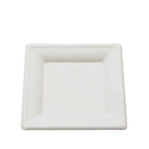 [66022] Assiette carré blanc 130x130x10mm