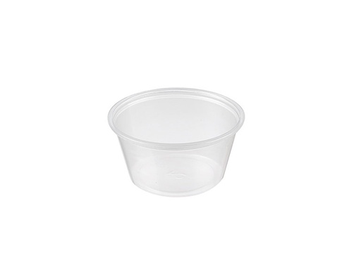 [66412] Sauce pots WUR2 60cc Ø60x30mm transparent