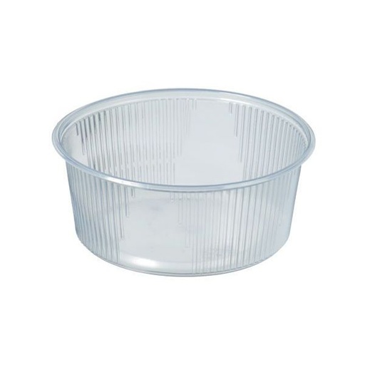 [66416] Barquette ronde PP transparent 150cc 101x35mm