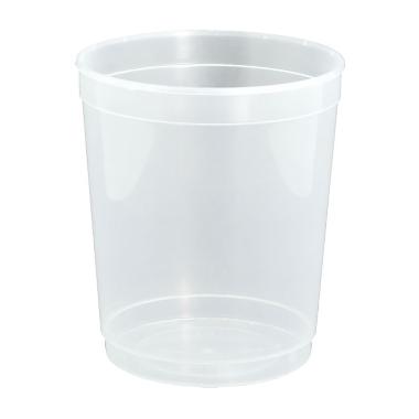[66427] Ronde soeppot PP 500cc Ø115x70mm transparant 