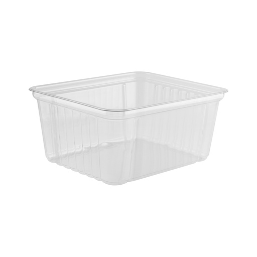 [66451] Ravier carré PS transparent 500cc 115x115x63mm