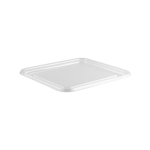 [66452] Quadratischer Deckel PET transparent 115x115mm W114Q