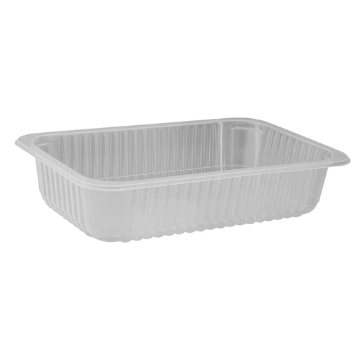 [66457] Ravier rectangle PP transparent 750cc 180x133x48mm