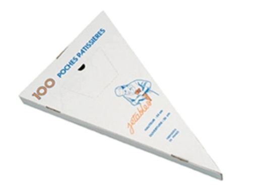 [66515] Piping bags 30x54 cm / 100 transparent LDPE