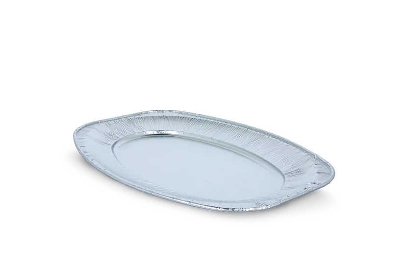 [66531] Ovale Aluminiumplatten 45cm 