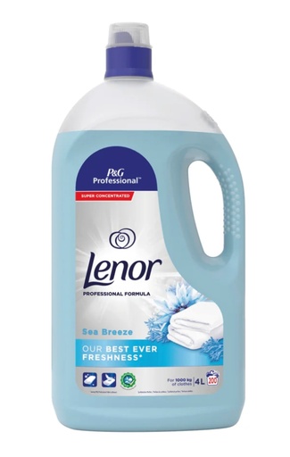 [98014] Lenor Sea Breeze Adoucissant Linge 4L