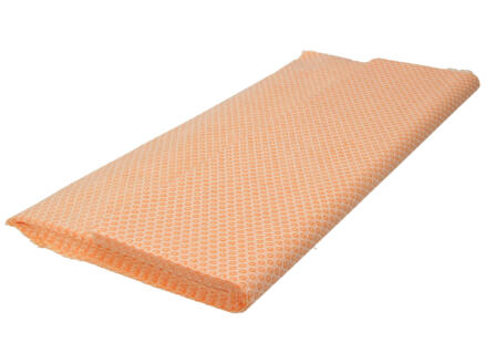 Geïmpregneerde vloerdoekjes Star bright 25x42cm oranje 28g/m2