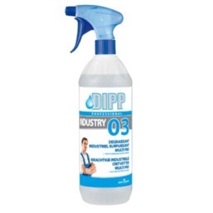 Dipp nr. 03 - 1x1L spray extra krachtige industriële multi-ontvetter