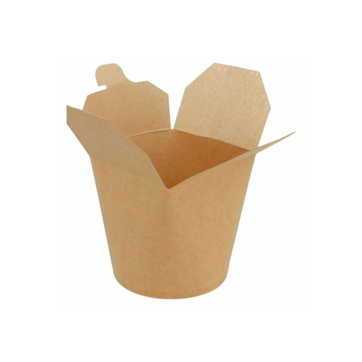 [66526] Pot à nouille kraft 950ML 500p