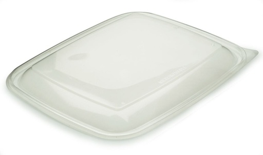 [66345] Couvercle rectangle noir Sabert Hotpack HOT52871 23X17X2cm