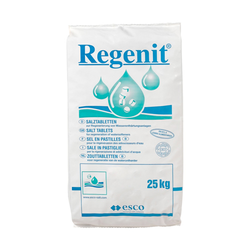 [1013] Regenit Verzachtend Zout in tabletten 25kg 