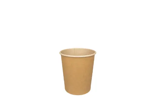 [65925] Coffee cup 120cc 4oz Ø63mm kraft cardboard 20x50