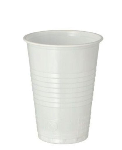 [65511] Cup 200cc in pp White 20x100